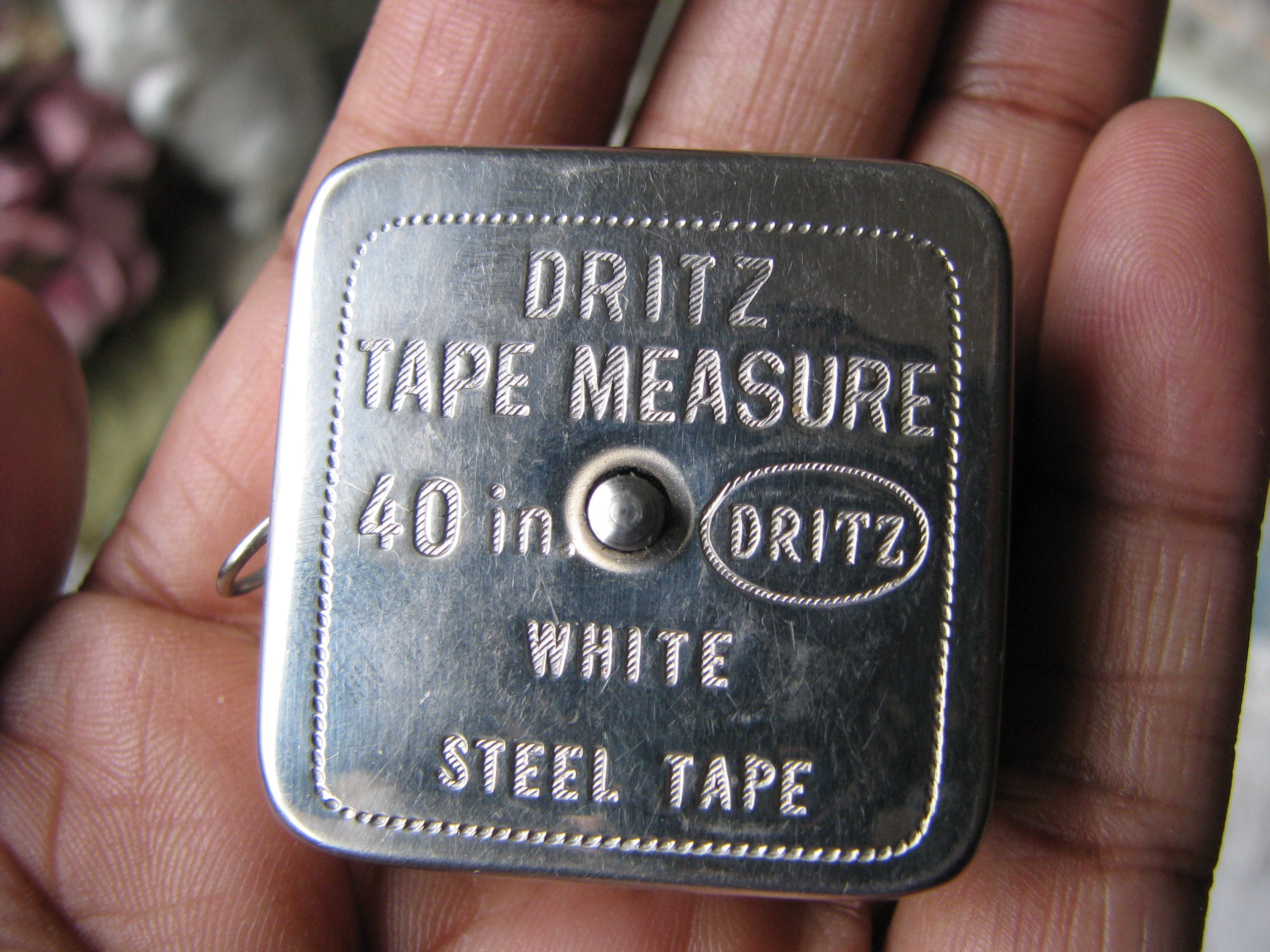 Vintage Measuring, Vintage Measuring Tape, 40 Inch Measuring Tape
