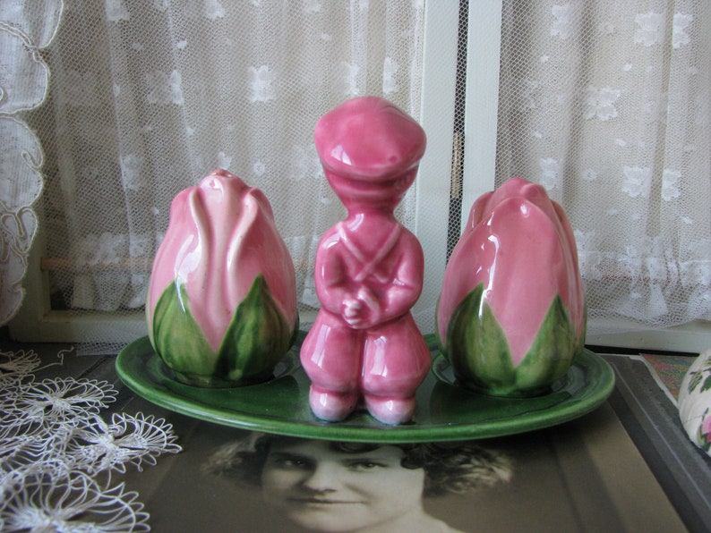Gifts For Brides Franciscan Salt Pepper Mother/'s Day Gift Vintage Franciscan Pottery Franciscan Desert Rose Salt /& Pepper