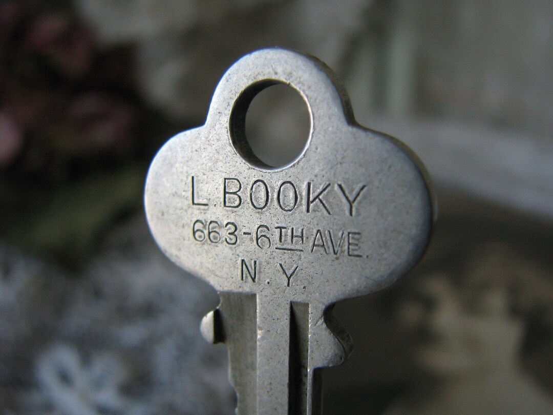 Antique Brass Key Antique House Key Antique Door Key Flat Etsy