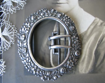 Edwardian Antique Beaded Shoe Buckles - Etsy display picture 1