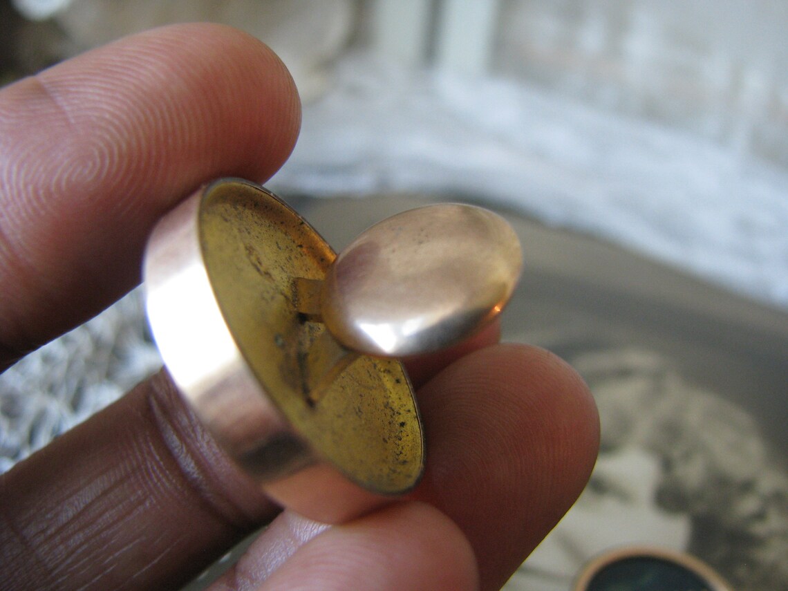 Antique Collar Studs Victorian Collar Studs Gold Filled Etsy