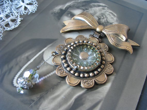 RARE Vintage Brooch, H. Pomerantz Inc. N.Y., H. P… - image 3