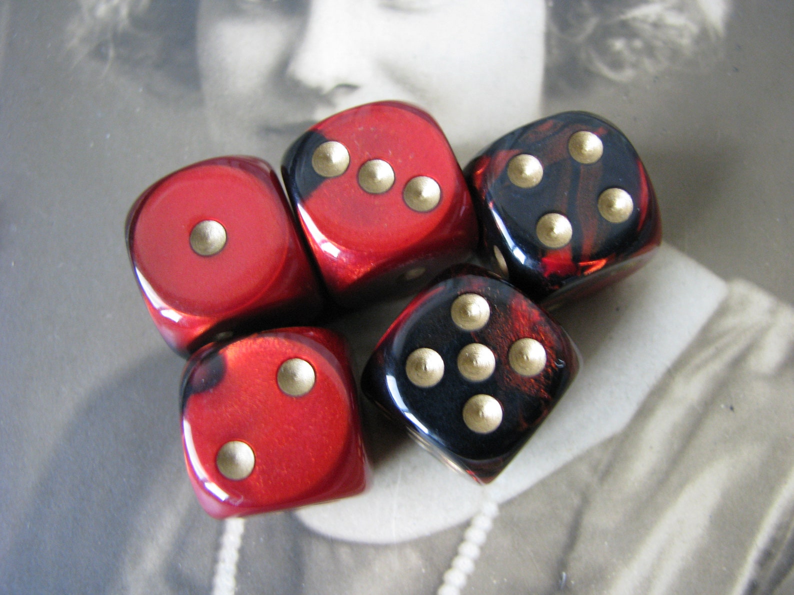 RARE Bakelite Dice Art Deco Bakelite Dice Red Bakelite Dice Etsy