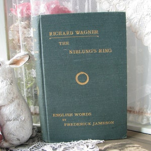 Antique Playbook, The Nibulung&#39;s Ring, Antique Reciting Book, Richard Wagner, Literary Fiction