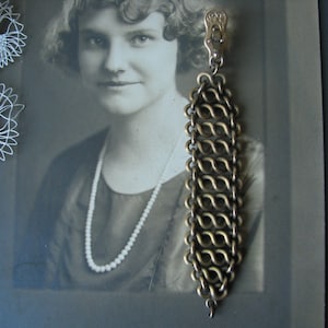 Antique Pocket Watch Chain, Antique Gold Filled Pocket Watch Chain, Gold Filled Pocket Watch Chain, Something Old