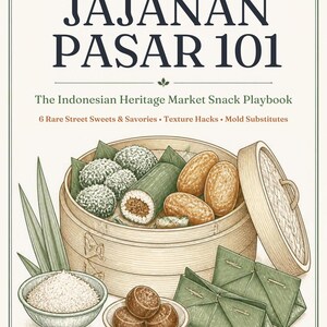 Indonesisches Dessert-Kochbuch – Einfache Rezepte für Klebreis, Kue Cucur und Streetfood (PDF)