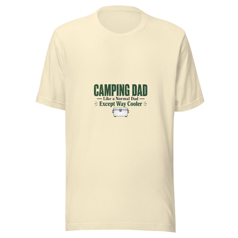 Actual Camping Dad shirt product photo