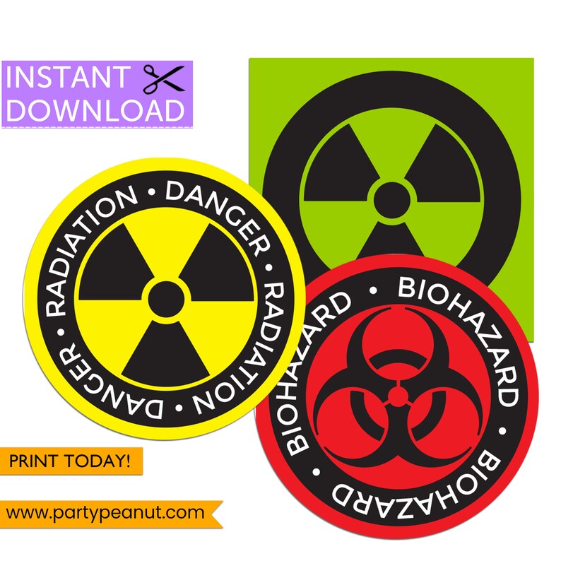 Quarantine Tags Radioactive Tags Biohazard Tags Quarantine Etsy