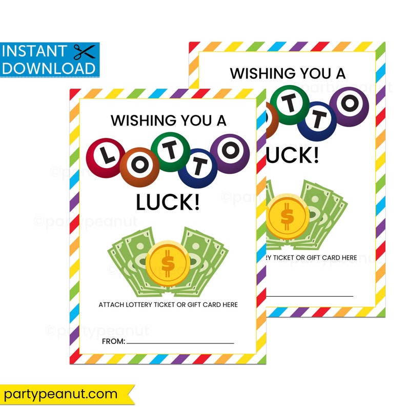 Wishing You Lotto Luck, Realtor Pop By, Client Thank You, Teacher Appreciation, Lottery Ticket Gift Card Holder, Lottery Gift, Coworker image 9