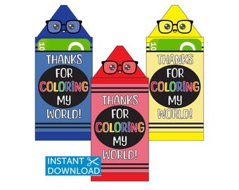 Kunstlehrer Geschenkkartenhalter, Buntstift Geschenkkartenhalter, Lehrer Danke, Wertschätzung, Digital, Instant Download