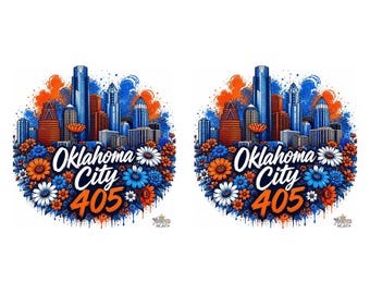 Oklahoma City 405 Earrings, OKC Jewelry, Oklahoma Gift for Her