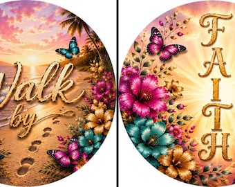 Walk by Faith Butterfly Sunset Earrings, Christian Jewelry Gift