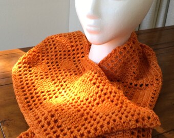 Infinity Scarf or Cowl Crochet Pattern Light in the Window PDF