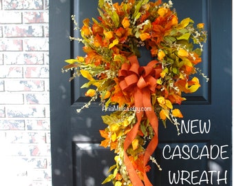 Fall Wreaths for Front Door Coffee Decor Wreaths Fall Peony Wreaths Front Door Wreaths Thanksgiving Wreath NEW Fall Wreath