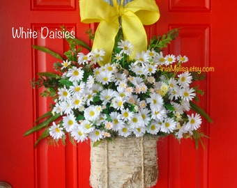 Mother's Day wreath, Spring wreaths for front door, white front door wreaths decor welcome wreaths gifts wreath