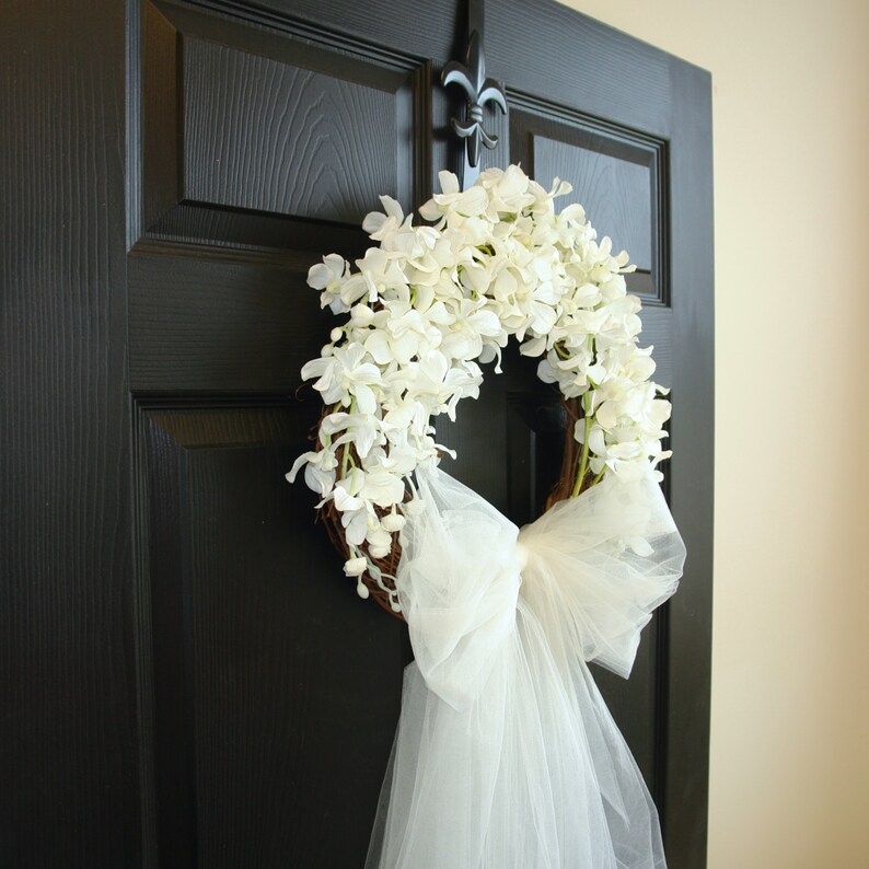 Bridal shower decorations wedding wreaths front door