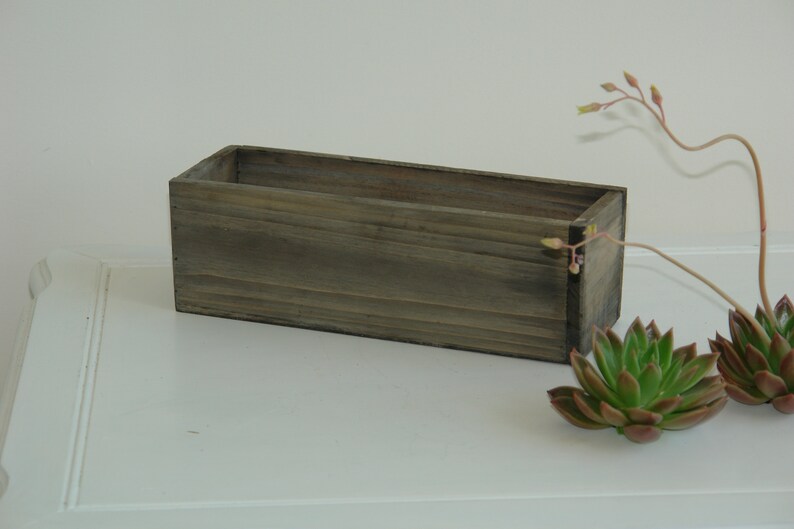 wood box wood boxes woodland planter flower box rustic pot square vases for wedding wooden boxes rustic chic wedding image 2