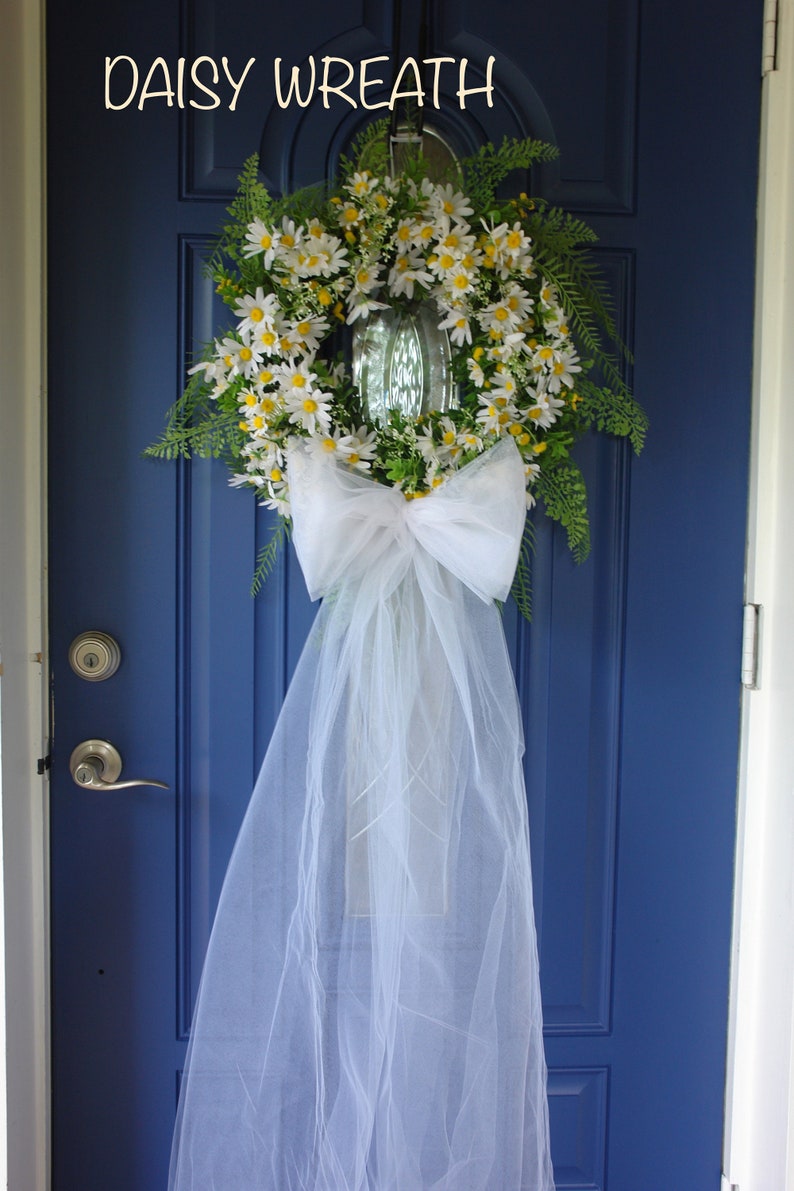 Bridal shower decorations wedding wreaths front door wreaths Etsy