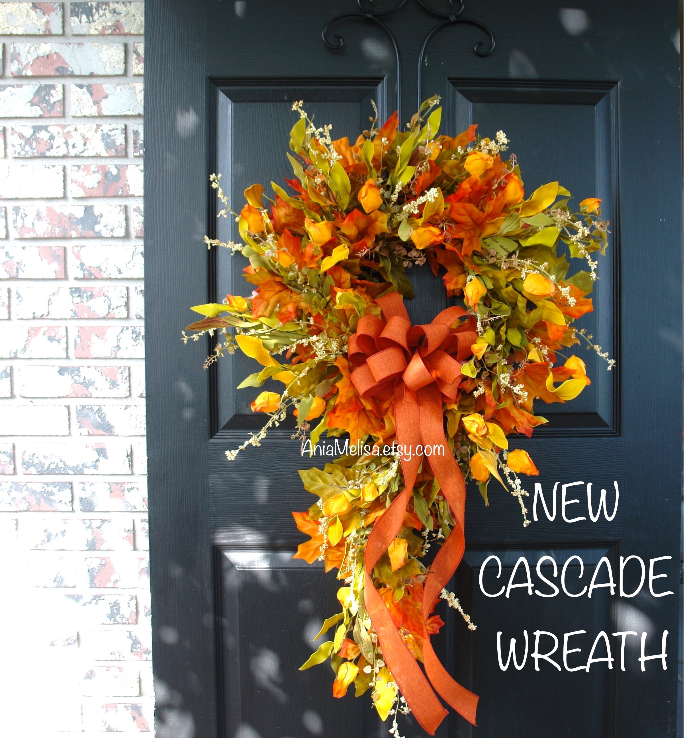 Fall wreath, Fall wreaths for front door, Fall wreaths outdoor wreath…