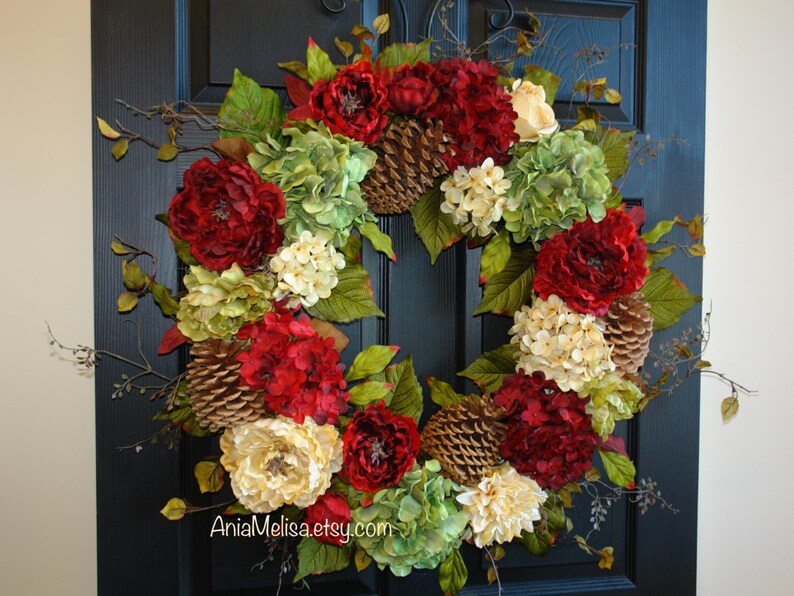 Wreaths For Front Door Winter Image 0