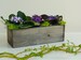 wood box woodland planter flower box rustic pot vases for wedding wooden boxes rustic chic wedding garden party