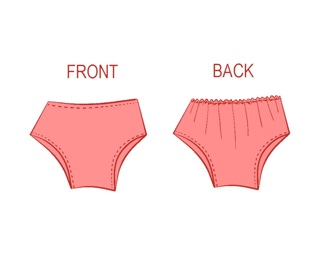 Lammily Underwear Sewing Pattern Etsy