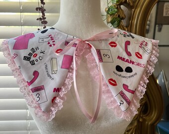 Collar desmontable de encaje rosa de Mean Girls unisex adulto