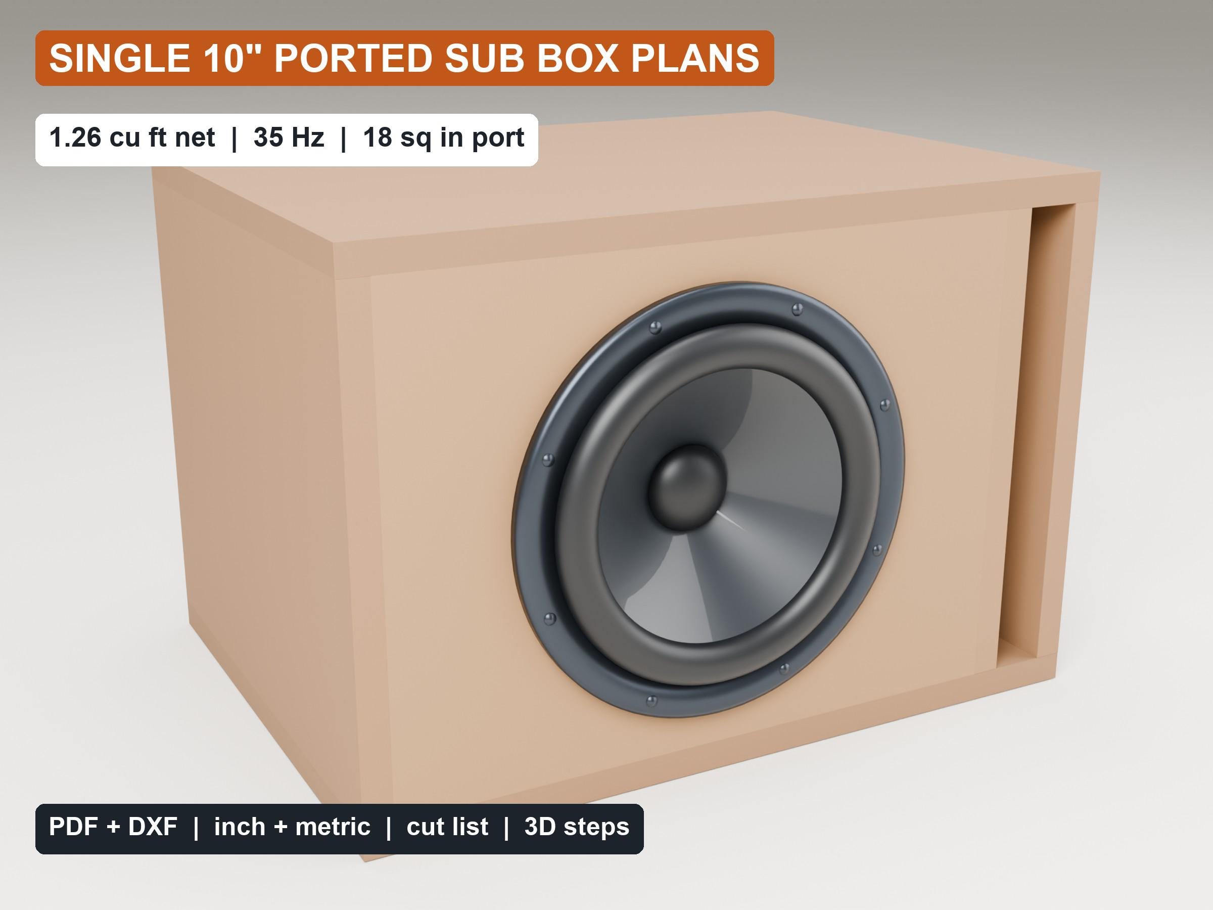 Mdf Speaker Box - Etsy