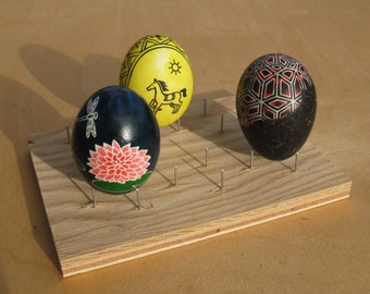 Egg Rack for Making Ukrainian Pysanky - Easter Egg Drying Rack
