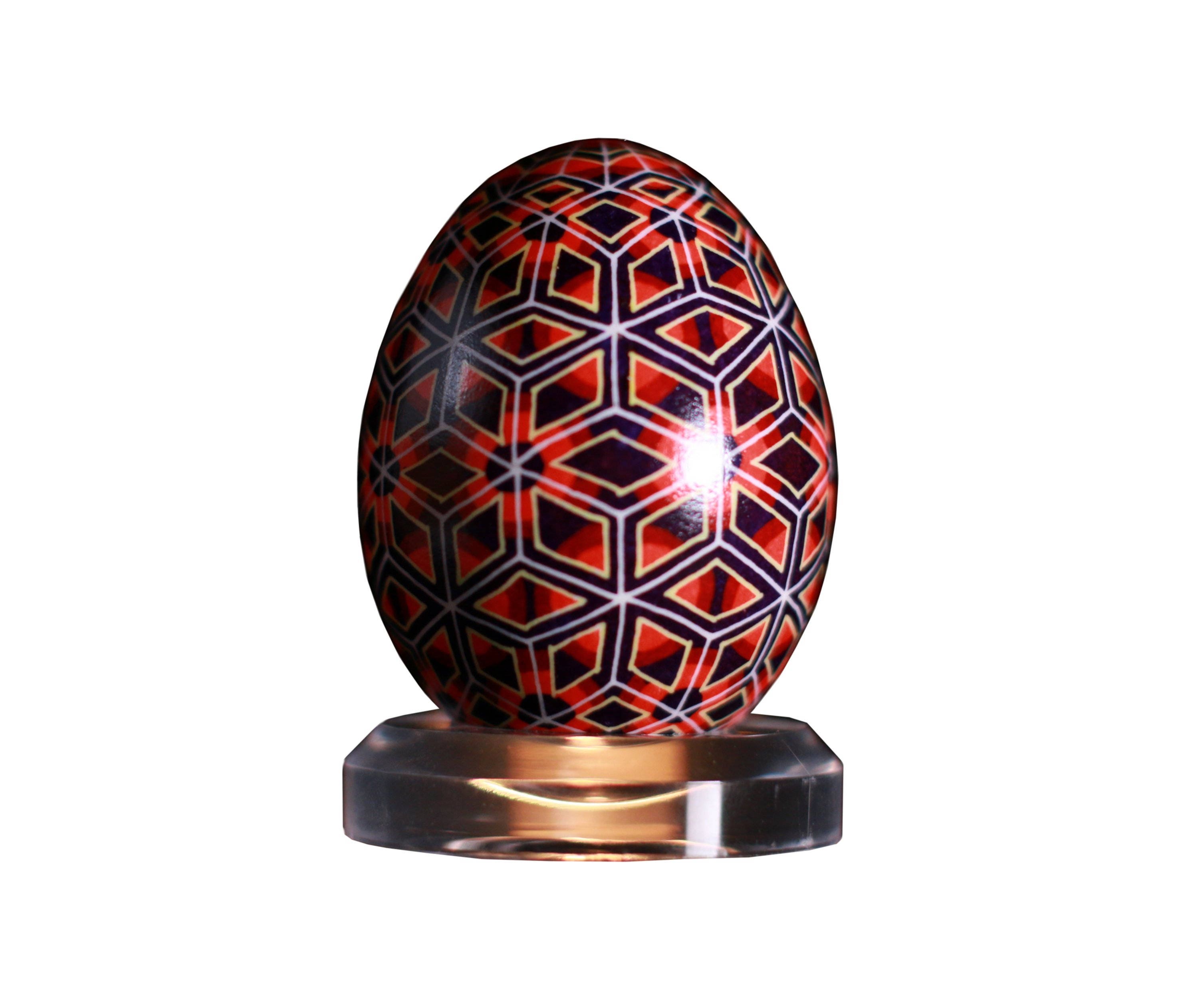 Pysanky Egg Pattern: the Wheeling Stars How to Make This - Etsy