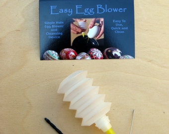 Blowing Out Egg Pump, Cleaning Egg Blower, Draining Egg Tool 