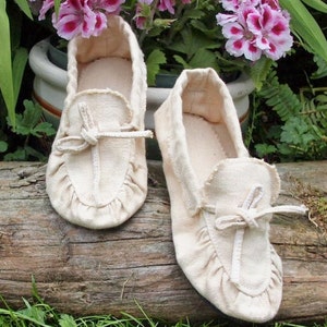 Moccasin, Earthing, Hemp Shoes, Hemp Moccasin