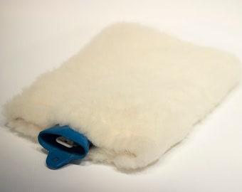 Hot Water Bottle Cover, Handmade, Merino Hot Water Bottle Cover
