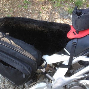 Motorcycle Seat Cover, Sheepskin Seat Cover, Motorcycle Cushion