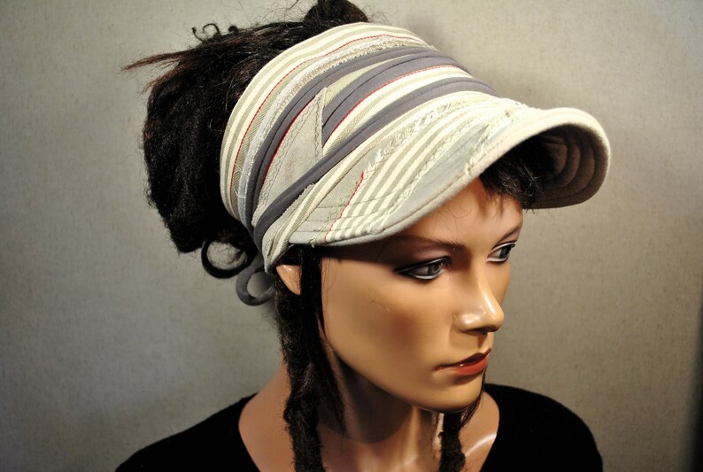 to tie summer visor