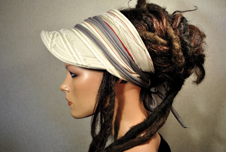 to tie summer visor