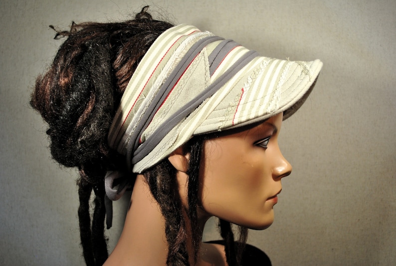 to tie summer visor