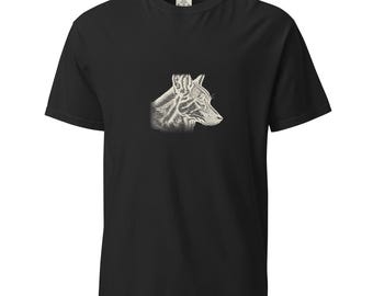 Deutsches Schäferhund-Shirt – Immer im Einsatz, Vintage-Geschenk für Mama und Papa, T-Shirt für Wachhunde
