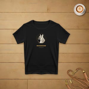 Doberman Shirt Fidelis et Vigilans, Vintage Dobermann Crest Gift for Mom Dad Tee image 7