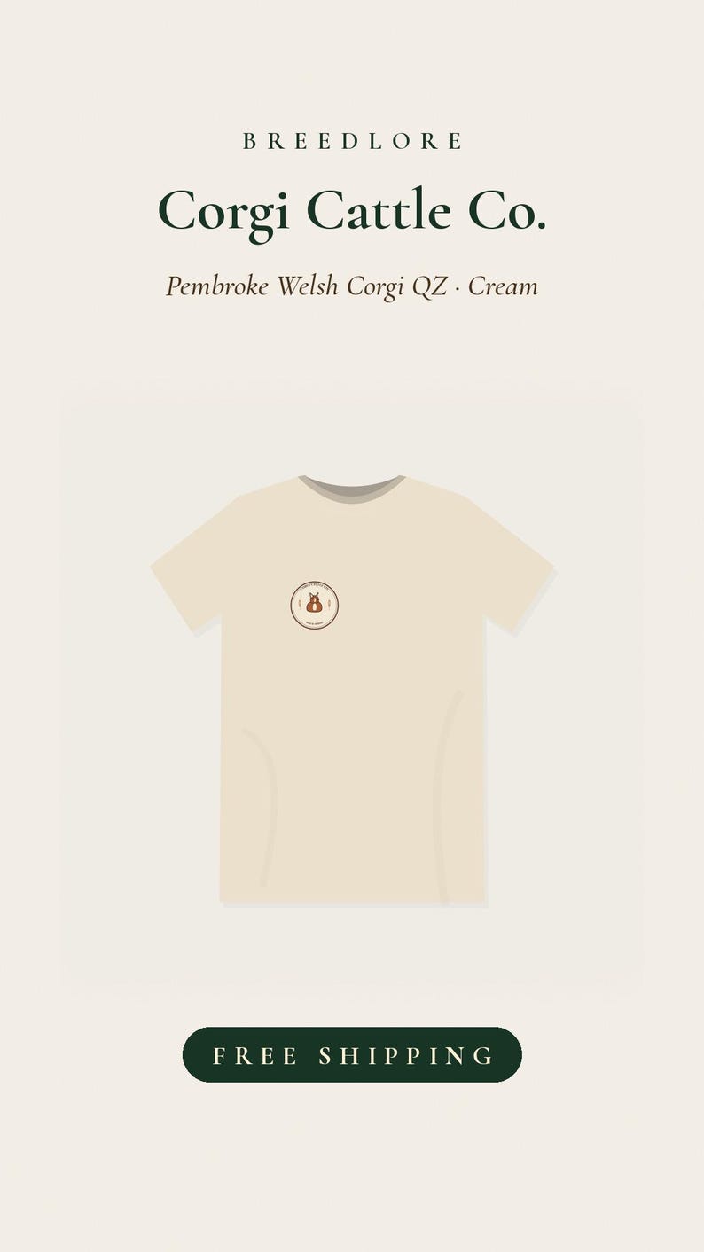 Corgi Shirt Fairy Steed, Pembroke Welsh Corgi Gift for Mom Dad, Vintage Storybook Dog Tee image 13
