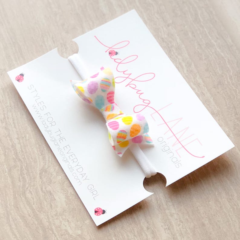 Spring Baby Headband Baby Easter Headband Easter Headband Baby Easter Egg Baby Headband Baby Headband Easter Toddler Hair Clip