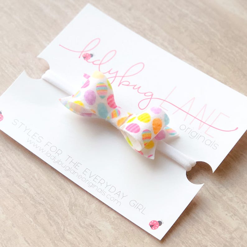 Spring Baby Headband Baby Easter Headband Easter Headband Baby Easter Egg Baby Headband Baby Headband Easter Toddler Hair Clip