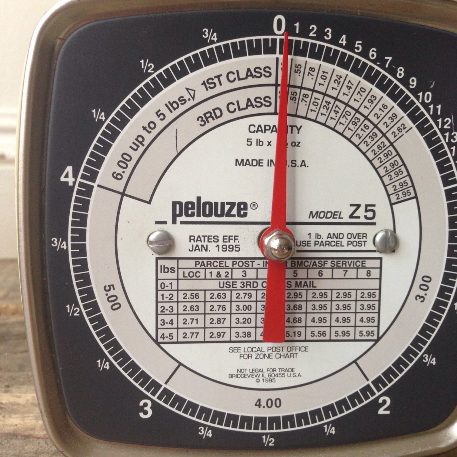 Pelouze Mail/ Postal/ Kitchen Scale 5 LBS Mail Scale Etsy