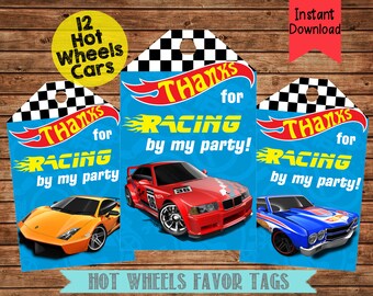 Hot Wheels Favor | Etsy