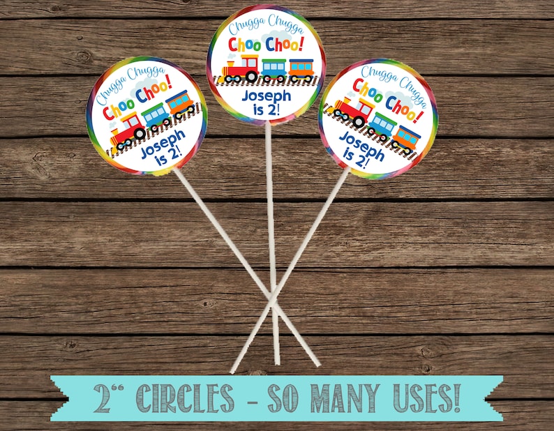 Trains Cupcake Toppers Train Toppers Train Birthday Train Etsy