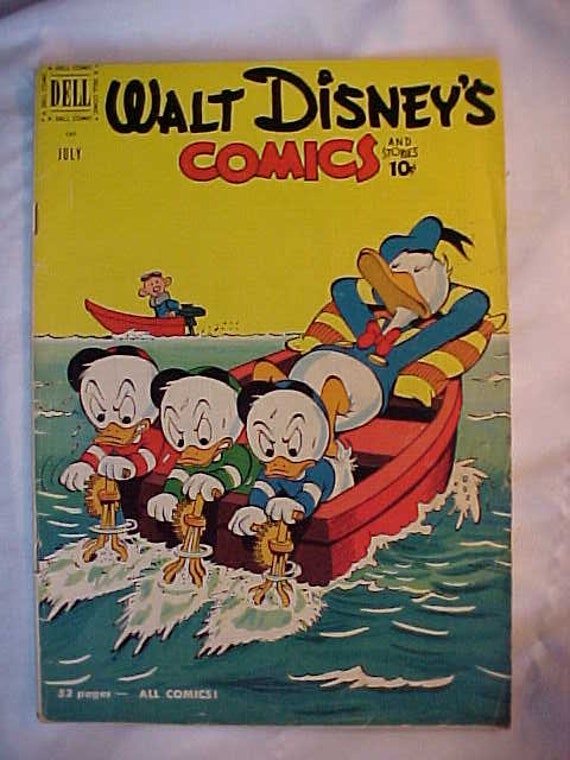 July 1951 Walt Disney's Comics and Stories Donald Duck Vol. 11 No