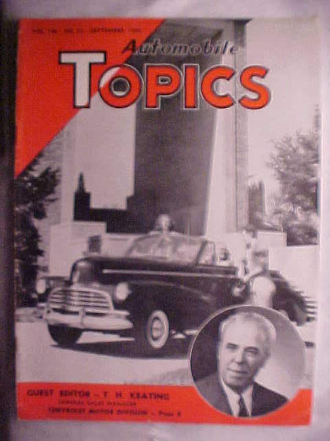 September 1946 Automobile Topics Magazine Detroit Michigan Etsy