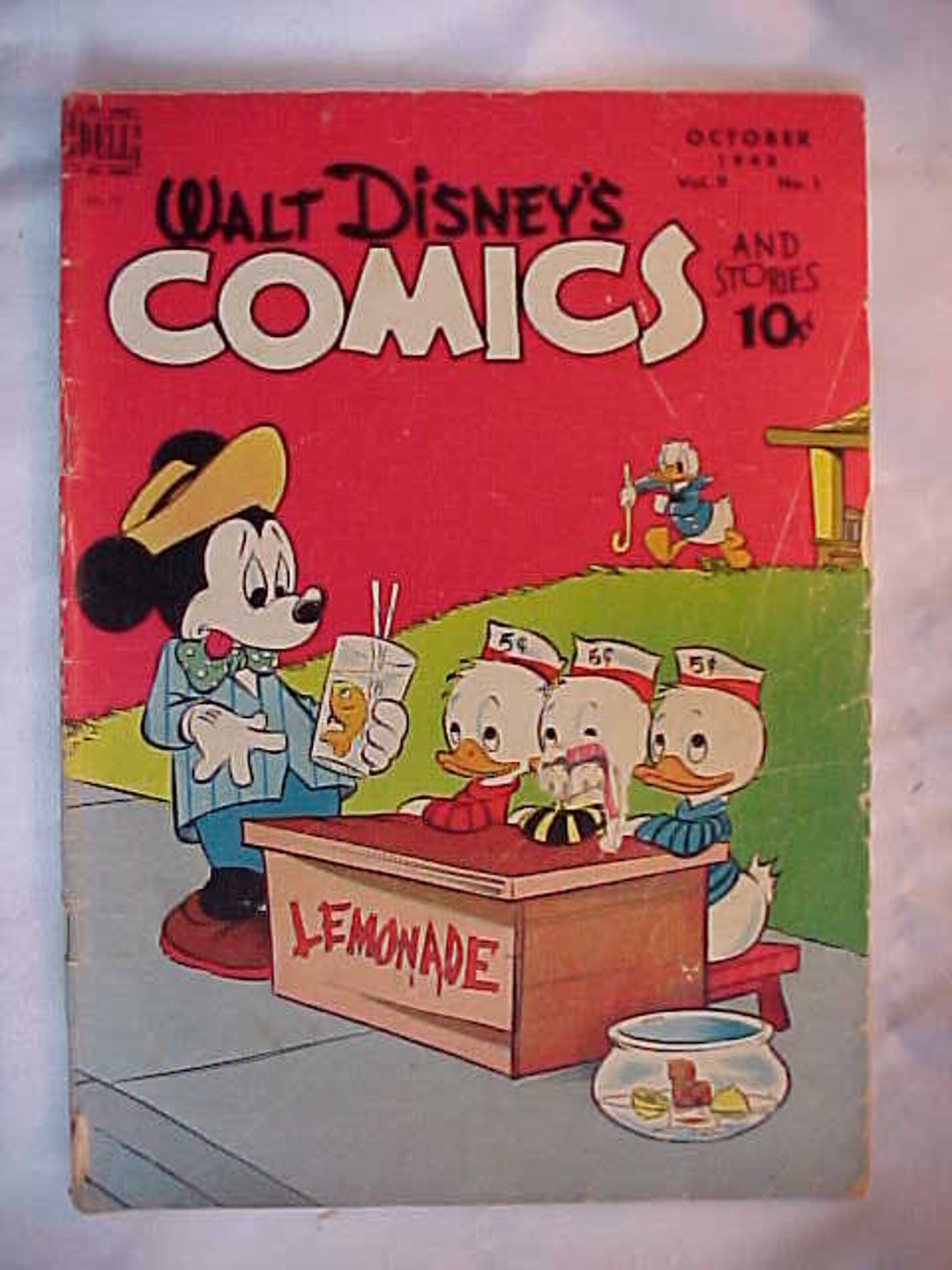 October 1948 Walt Disney's Comics and Stories Donald Duck Vol. 9