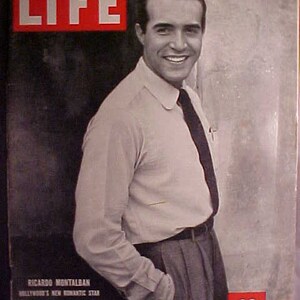 November 21, 1949 LIFE Magazine with Ricardo Montalban on the cover has 148 pages of ads and Articles, Birthday Gift Idea No.3