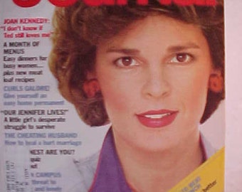 May 1979 The Ladies Home Journal Magazine with Ali MacGraw on the cover, has 186 pages of ads and articles, Birthday Gift Idea